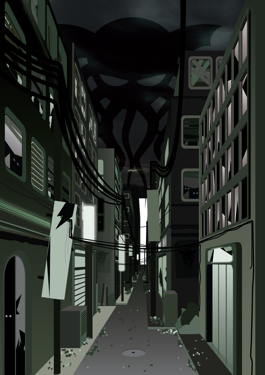 Ilustración "New Innsmouth".