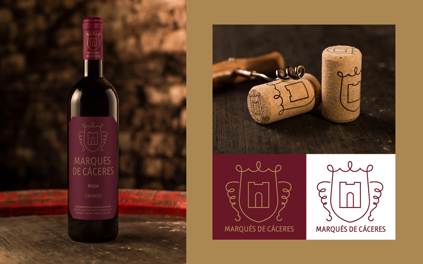 Logotipo Marqués de Cáceres.
